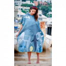 Poncho Toalla Estampado Tiburones  SCUBA GIFTS