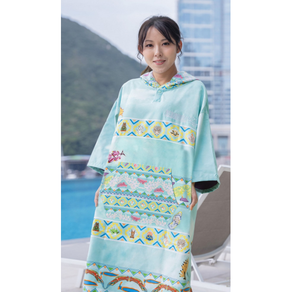 Poncho Toalla con Mangas y Bolsillos Nudibranquios  SCUBA GIFTS