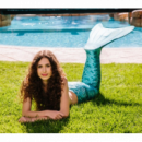Cola de sirena + monoaleta Turquesa