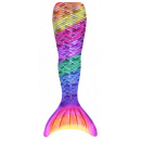 Cola de sirena + monoaleta Rainbow