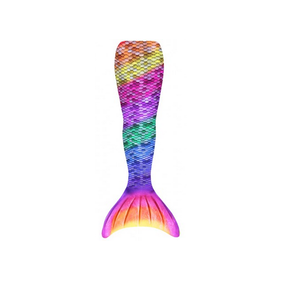 Cola de sirena + monoaleta Rainbow