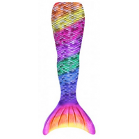 Cola de sirena + monoaleta Rainbow