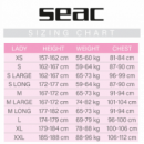 Traje Space Mujer 7MM  SEAC SUB