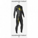 Traje Pursuit Triatlon negro/amarillo TS