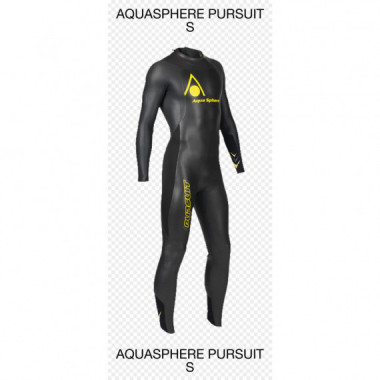 Traje Pursuit Triatlon negro/amarillo TS