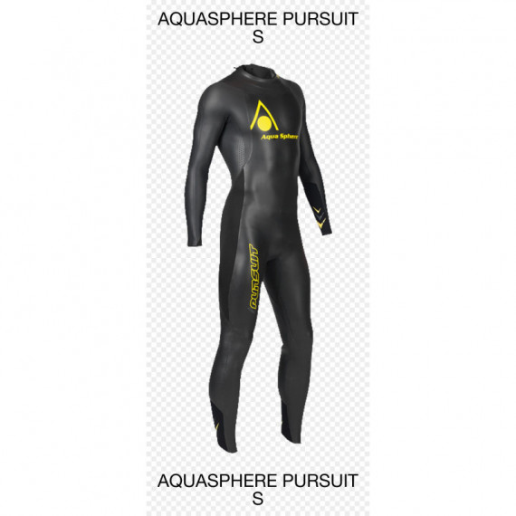 Traje Pursuit Triatlon negro/amarillo TS