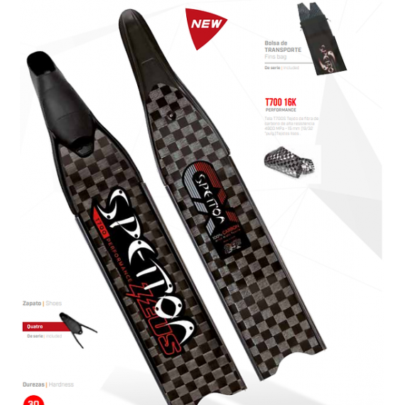 Aleta Cx Zeus Fusion T700P 400  SPETTON WORLD