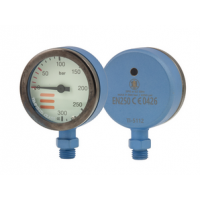 Manometro Tecnico Azul 52MM  TECLINE