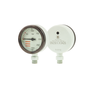 Manometro Tecnico Blanco 52MM  TECLINE