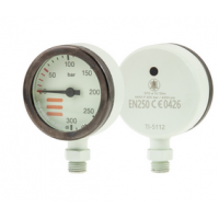 Manometro Tecnico Blanco 52MM  TECLINE