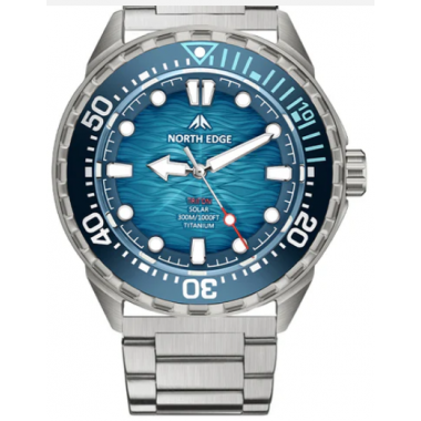 Reloj Triton Blue Correa Met&aacute;lica  SPETTON WORLD
