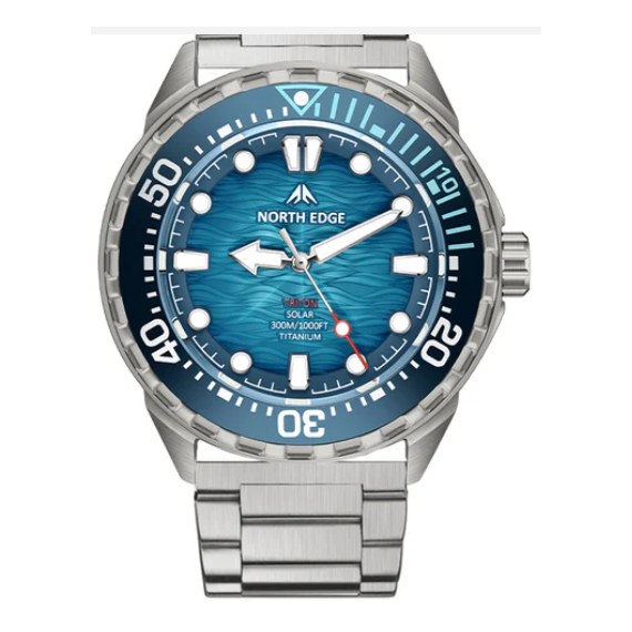 Reloj Triton Blue Correa Metálica  SPETTON WORLD