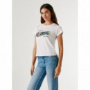 Pepe Jeans Camiseta de manga corta con cuello redondo PL5000195-800