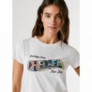 Pepe Jeans Camiseta de manga corta con cuello redondo PL5000195-800