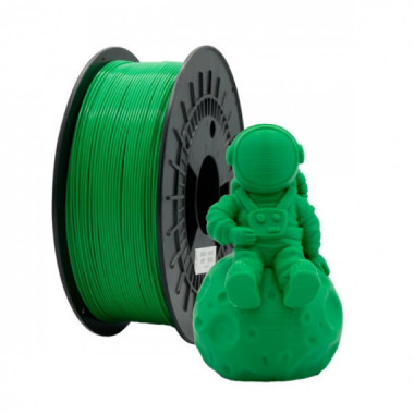 Filamento 3D Pla Mate Verde 1.75MM 1 Kgr