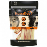 ICA Nutradog Perro Snack Sandwich Pato y Bacalao 350 Gr