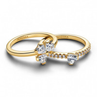 PANDORA Anillo Divisible con un Recubrimiento Electrolítico en Oro 164507C01