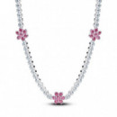 PANDORA Collar Tenis en Plata de Primera Ley 394561C01