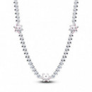 PANDORA Collar Tenis en Plata de Primera Ley 394561C01