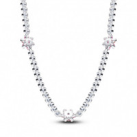 PANDORA Collar Tenis en Plata de Primera Ley 394561C01