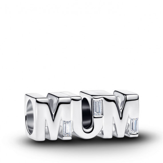 PANDORA Charm Reversible en Plata de Primera Ley Mum 794455C01