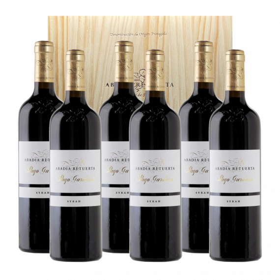 Pago Garduña 2018 - Estuche Madera 6 Uds - 75CL  ABADÍA RETUERTA