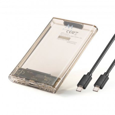 Caja Externa Transparente Disco Duro 2.5" Sata EWENT
