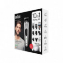 BRAUN BT7220 Recortadora de Barba Recargable Litio con Set de Accesorios