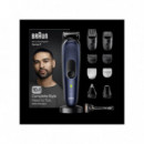 BRAUN MGK7410 Recortadora Kit 10 en 1 Barba, Cabello y Cuerpo