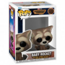 FUNKO Pop Rocket Bebe Guardianes de la Galaxia Vol. 3  1208