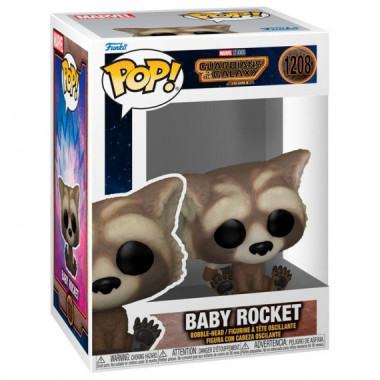 FUNKO Pop Rocket Bebe Guardianes de la Galaxia Vol. 3  1208