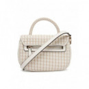 MIREMA TOP HANDLE FLAP BLACK MULTI
