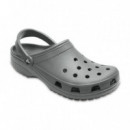 Zuecos CROCS Unisex Grises