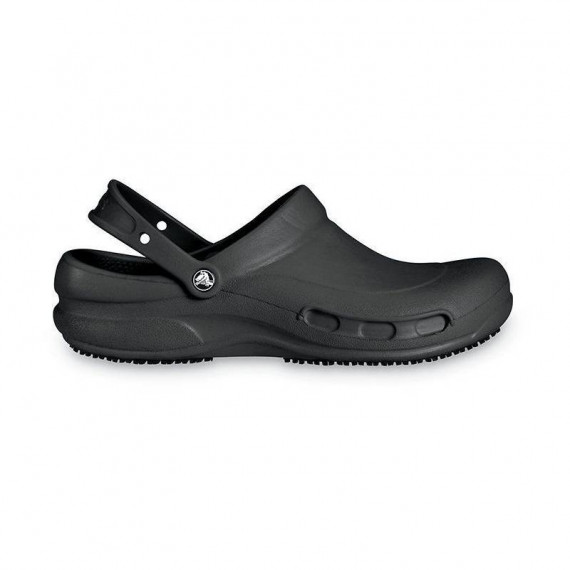 Zuecos CROCS Trabajo Antideslizante Negros