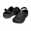 Zuecos CROCS Trabajo Antideslizante Negros