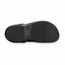 Zuecos CROCS Trabajo Antideslizante Negros