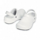 Zuecos CROCS Trabajo Antideslizante Blancos