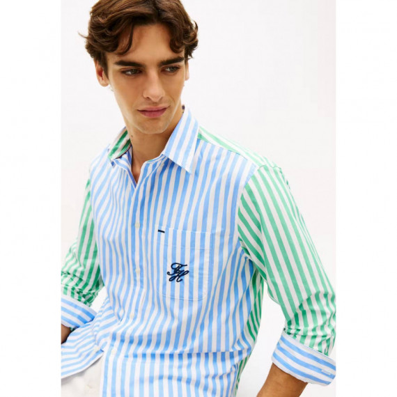 PAPERTOUCH FUN CLASSIC FIT SHIRT BLUE SP