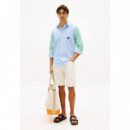 PAPERTOUCH FUN CLASSIC FIT SHIRT BLUE SP