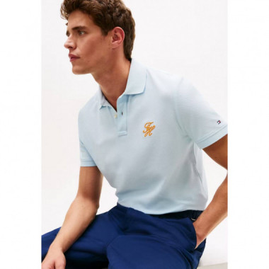 TH SCRIPT REG POLO KEEPSAKE BLUE