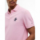 TH SCRIPT REG POLO CLASSIC PINK