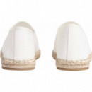 Th Script Summer Espadrille Ecru  TOMMY HILFIGER