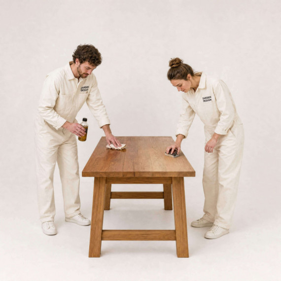 Servicio de Mantenimiento de Madera · Mesa grande (2–3m)