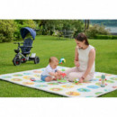 Alfombra De Juegos 180x200 Cm. Maxi Country Chic 2 En 1 Chicco