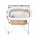 Bañera Plegable Con Cambiador Y Cojín Zoe