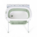 Bañera Plegable Con Cambiador Y Cojín Zoe
