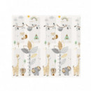 Alfombra De Juegos Reversible Fancy 8911 Elefante 180×200 Cm. Ms