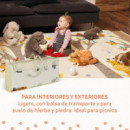 Alfombra De Juegos Reversible Fancy 8904 Globos/animales 180x200 Cm. Ms