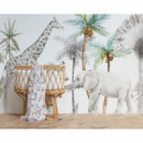 Vinilo Decorativo Infantil África Bimbidreams