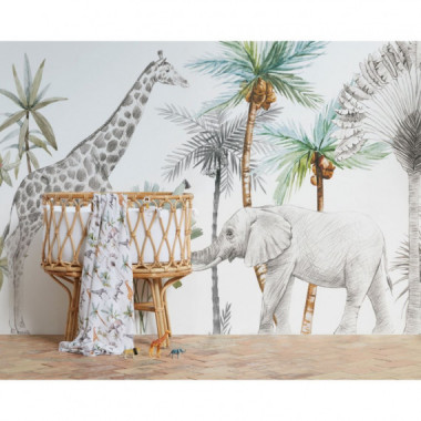 Vinilo Decorativo Infantil &Aacute;frica Bimbidreams